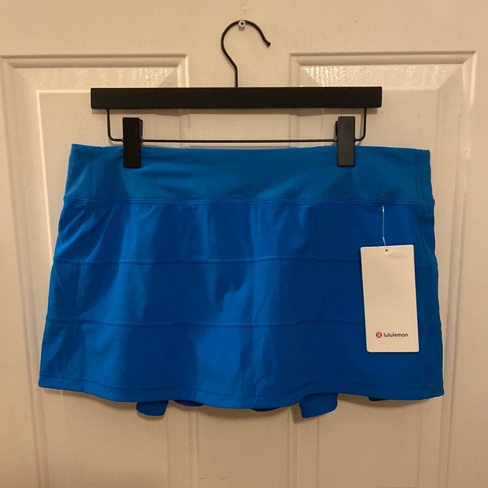 Lululemon Pace Rival MR Skirt *Long, Poolside, Size 12 - Picture 3 of 10